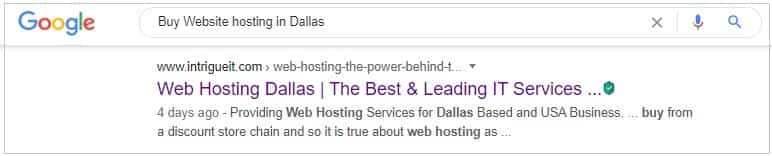 website hosting in dallas